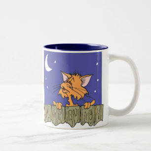 The Cats Meow Two-Tone Coffee Mug