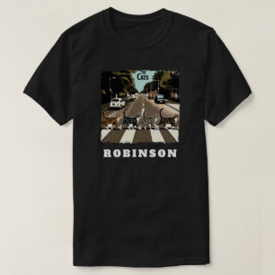 The Cats Music Lover Custom Name Personalised T-Shirt