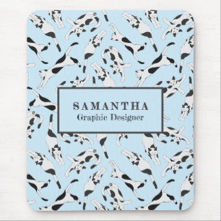 The Cats of cadstudios My Planner Baby Blue Mouse Mat