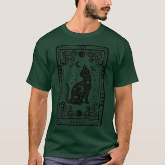 The Cats Tarot Card Halloween Costume Cat Lovers  T-Shirt