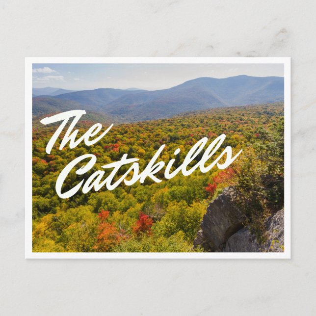 The Catskill Mountains Photo Postcard (Front)