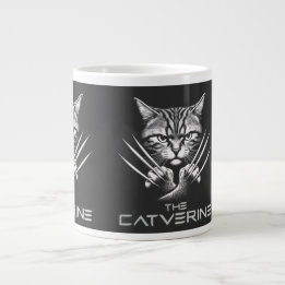 The Catverine Halloween Themed Large Coffee Mug