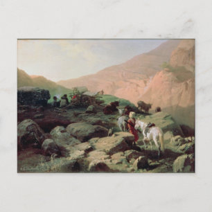 The Caucasus, 1872 Postcard