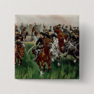 The Cavalry, 1895 15 Cm Square Badge