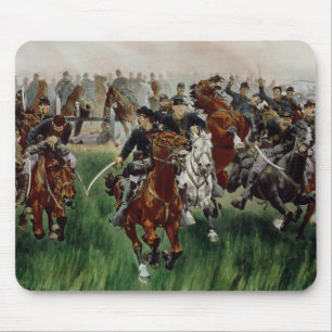 The Cavalry, 1895 Mouse Mat