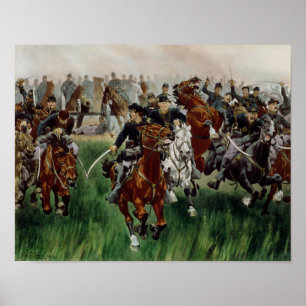The Cavalry, 1895 Poster
