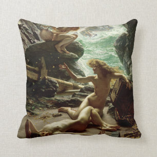 The Cave of the Storm Nymphs, 1903 (oil on canvas) Cushion