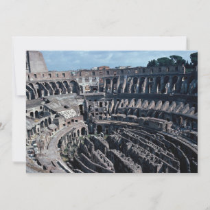 The cavernous interior of the ancient Roman Coloss
