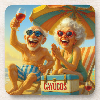 "THE CAYUCOS FOREVER COOL KIDS" COASTERS. COASTER