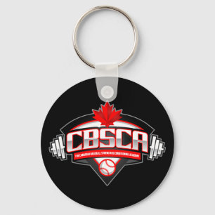 The CBSCA 2.25" Basic Button Keychain