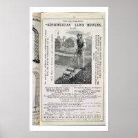 The Celebrated 'Archimedean' Lawn Mowers, from the