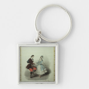 The Celebrated Polka, song sheet, 1840 Key Ring