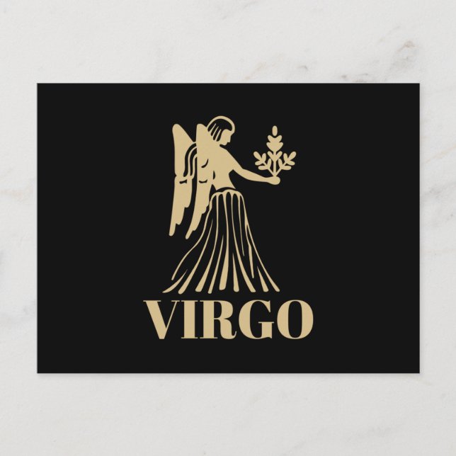 The Celestial Astrology Horoscope Virgo Sign Postcard (Front)