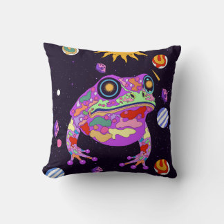 The Celestial Frog Cushion