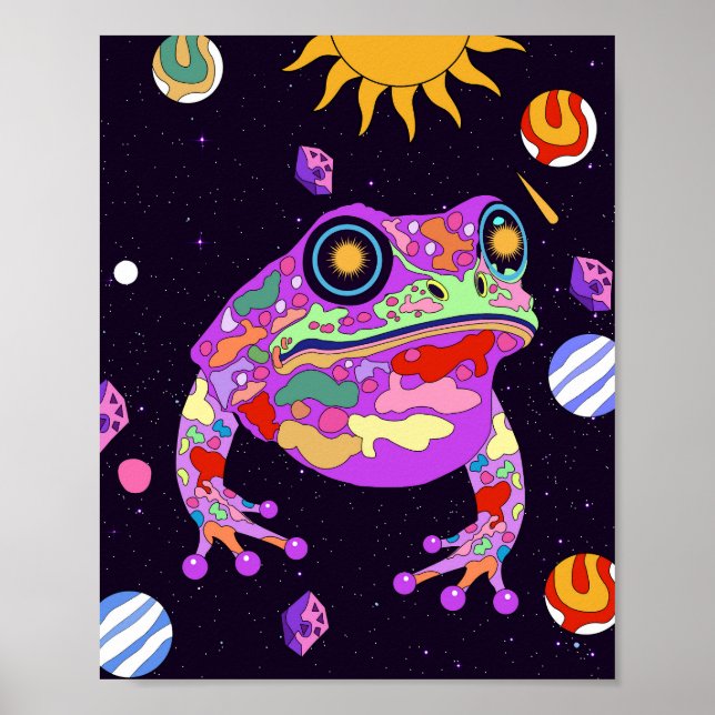 The Celestial Frog Poster (Front)