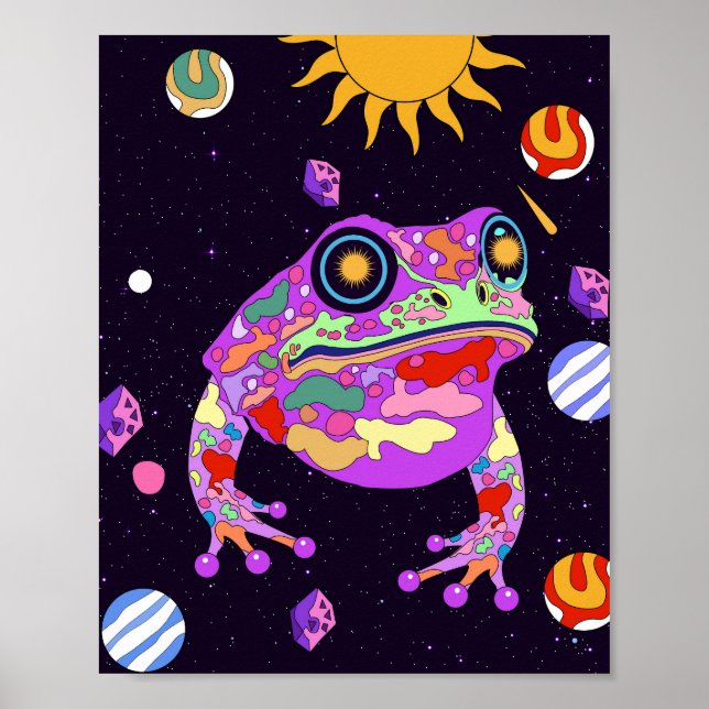 The Celestial Frog Poster (Front)