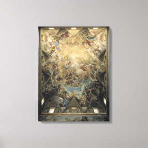 The Celestial Glory and the Triumph of Canvas Print