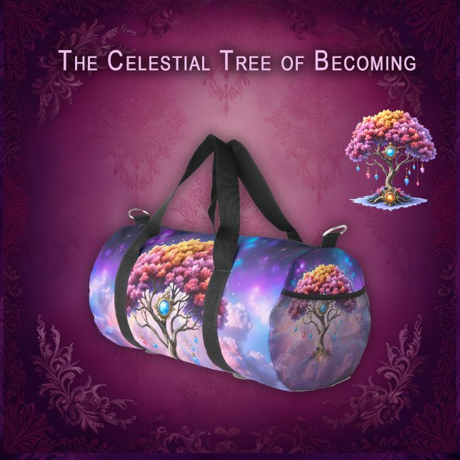 The Celestial Tree of Becoming. Duffle Bag (Creator Uploaded)