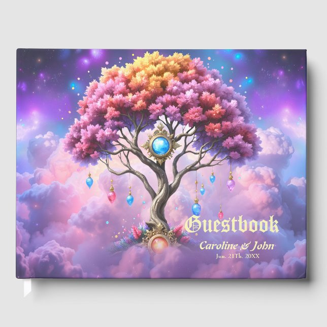 The Celestial Tree of Becoming. Guest Book (Front)