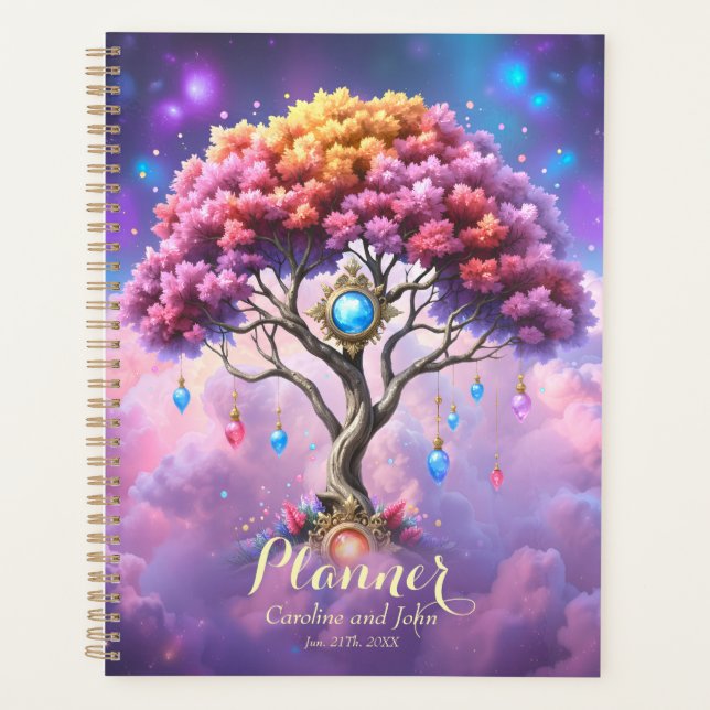 The Celestial Tree of Becoming. Planner (Front)