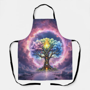 The Celestial Tree of Eternal Realms Apron