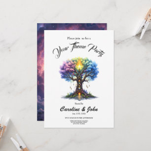 The Celestial Tree of Eternal Realms. Invitation
