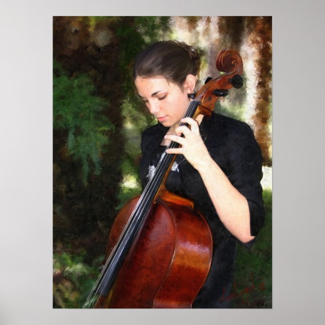 "The Cellist" Poster (Front)