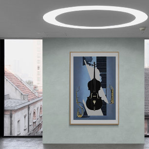 the Cello Canvas Print
