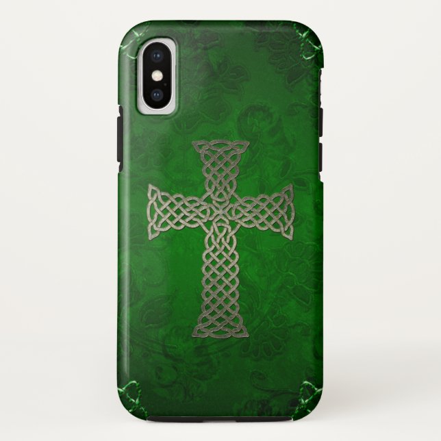 The celtic cross Case-Mate iPhone case (Back)