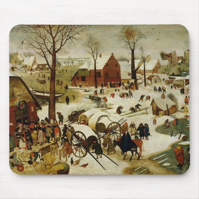 The Census at Bethlehem Mouse Mat (Front)
