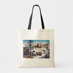 The Census at Bethlehem, Pieter Bruegel Tote Bag