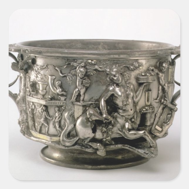 The Centaur Cup, Gallo-Roman, from the Berthouvill Square Sticker (Front)