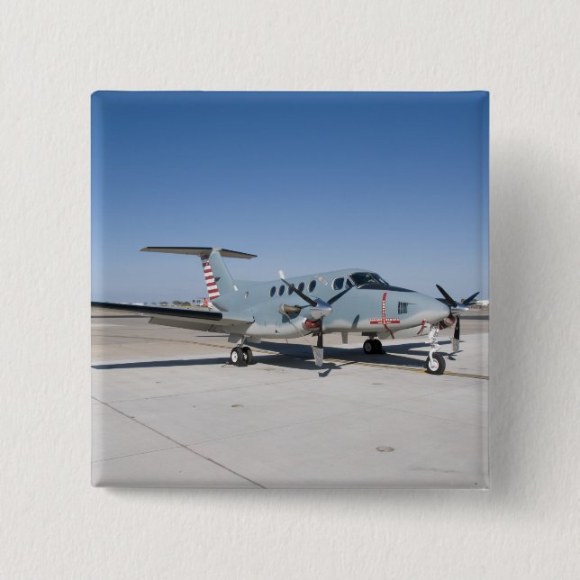 The Centennial of Naval Aviation Commemorative 15 Cm Square Badge (Front)