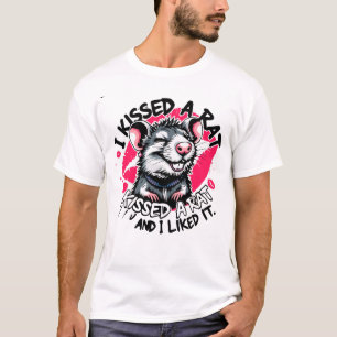 The centerpiece is a sassy, spiky-collared rat wit T-Shirt