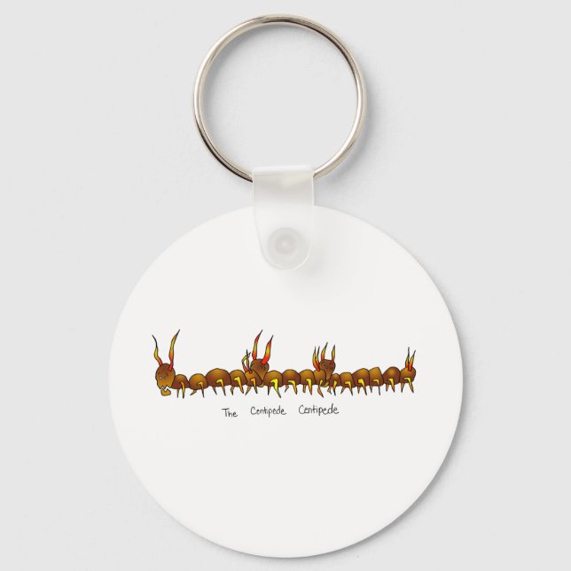 The Centipede Centipede Key Ring (Front)