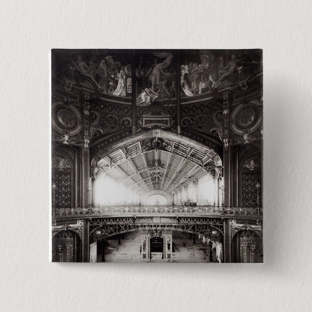 The Central Dome 15 Cm Square Badge (Front)