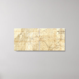 The Central Part of the State of California Canvas Print