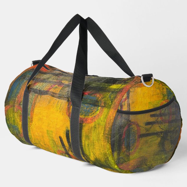 "the centre of afterglow" duffle bag (Right Corner)