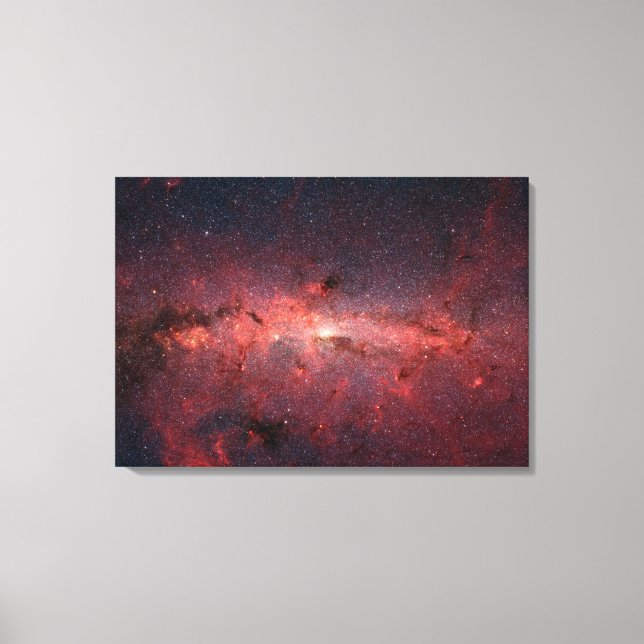 The centre of the Milky Way Galaxy Canvas Print (Front)
