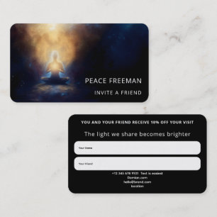 The Centre Within Mindful Stillness Business Card