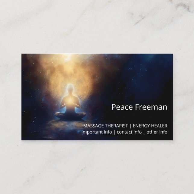 The Centre Within | Mindful Stillness Business Card (Front)