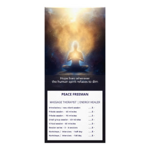 The Centre Within   Mindful Stillness Rack Card