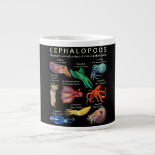 The Cephalopod Octopus Squid Cuttlefish Large Coffee Mug
