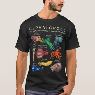 The Cephalopod Octopus Squid Cuttlefish T-Shirt