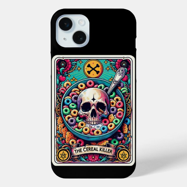 The Cereal Killer Tarot Card Collection Case-Mate iPhone Case (Back)