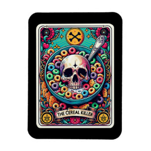 The Cereal Killer Tarot Card Magnet