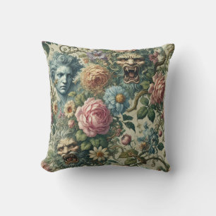 The Cerulean Muse – Gothic Victorian Cushion