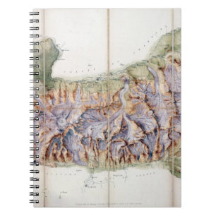 The Chain of Mont Blanc, from an actual survey in Notebook
