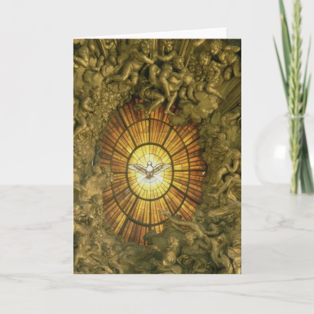 The chair of St.Peter Card (Front)