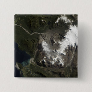 The ChaitÃ¯Â¿Â½n Volcano 15 Cm Square Badge